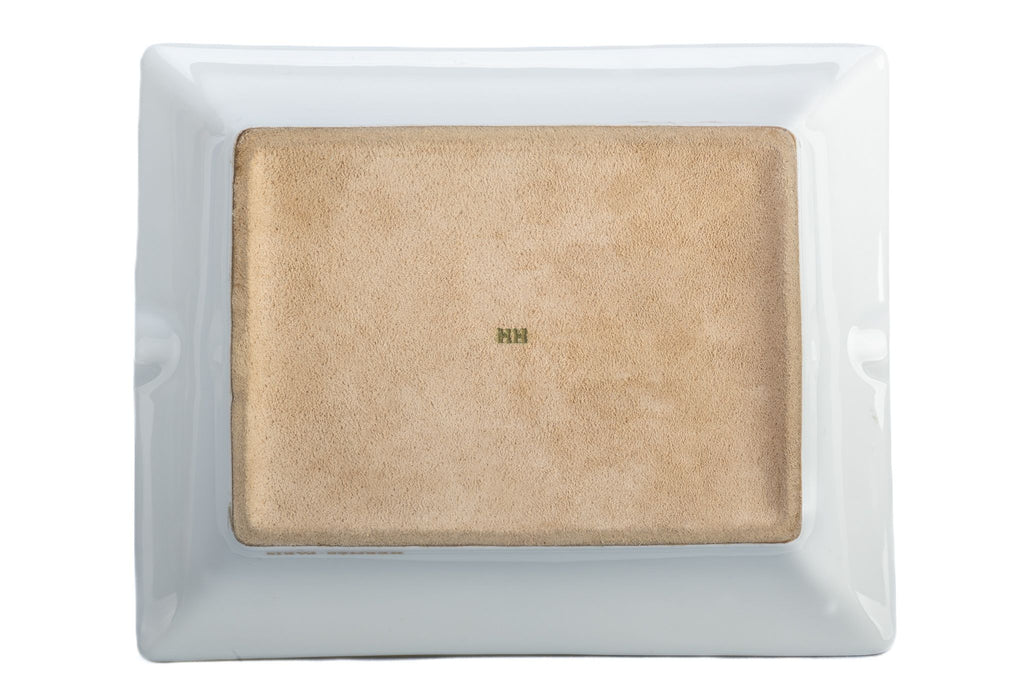 Hermes Apple White Porcelain Ashtray