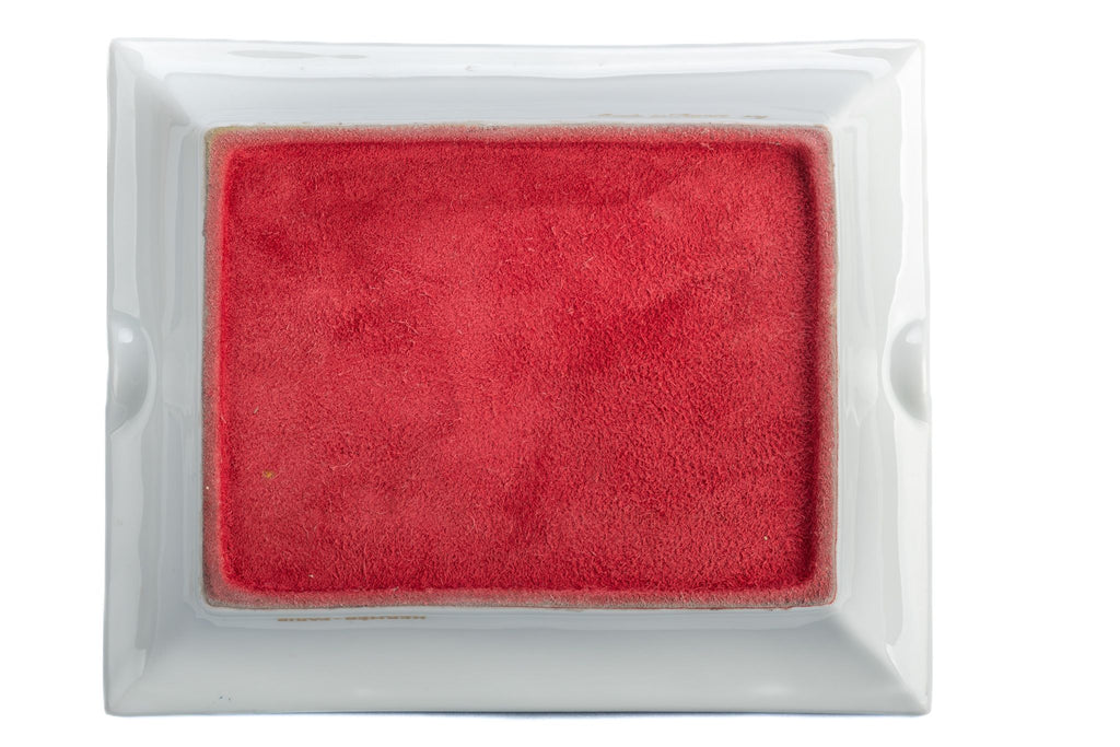 Hermes Red Bird Porcelain Ashtray