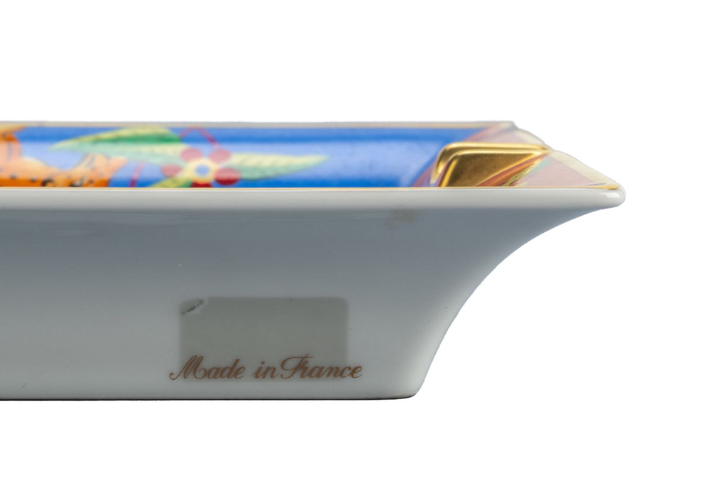 Hermes Jungle Porcelain Ashtray