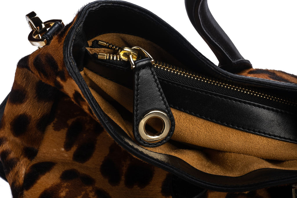 Jimmy Choo Cheetah Pony Hair Bag New