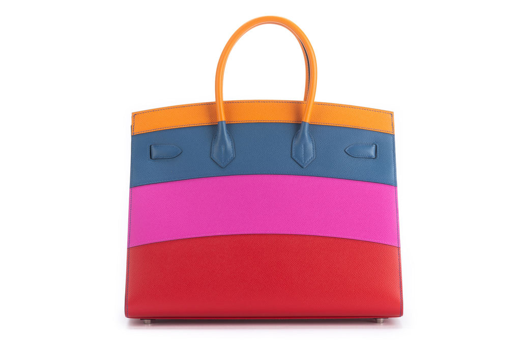 Hermes Sunset Rainbow Sellier Birkin 35