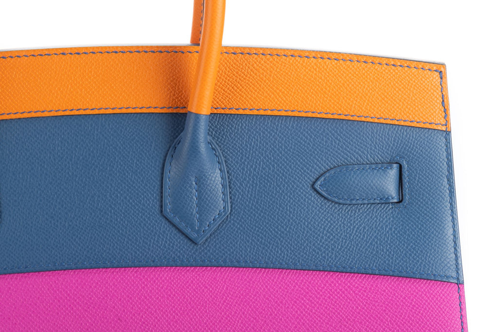 Hermes Sunset Rainbow Sellier Birkin 35