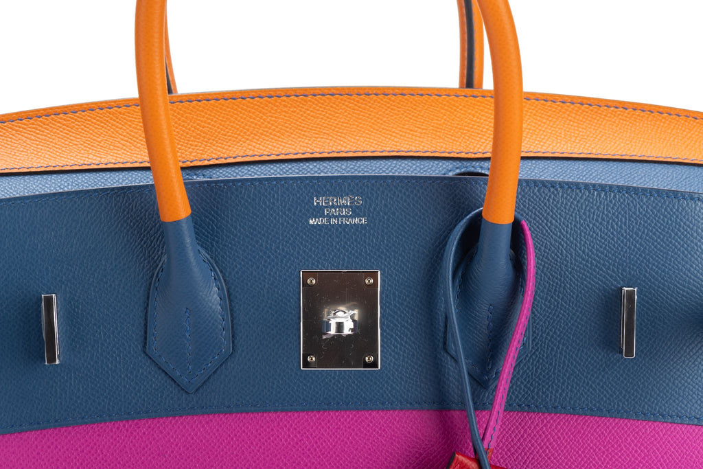 Hermes Sunset Rainbow Sellier Birkin 35