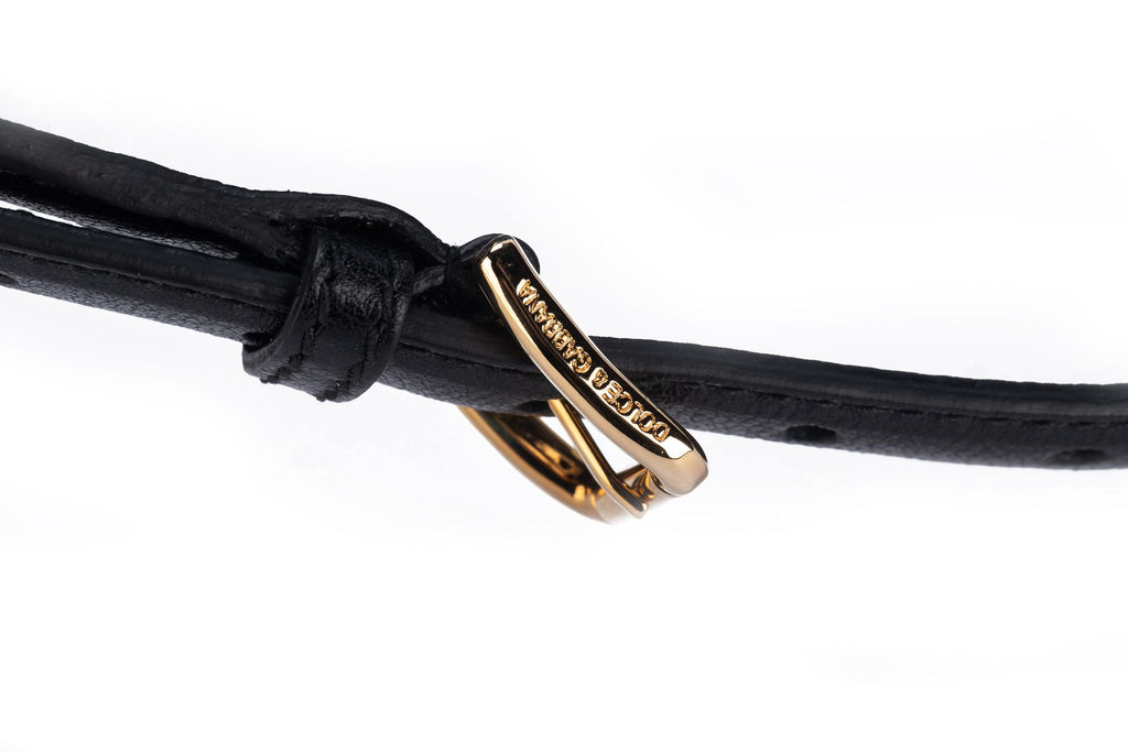 Dolce Gabbana New Cheetah Denim LG Bag