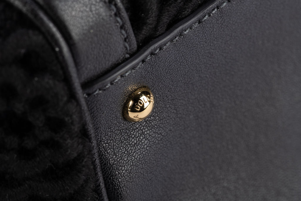 Dolce Gabbana New Black Macrame Bag