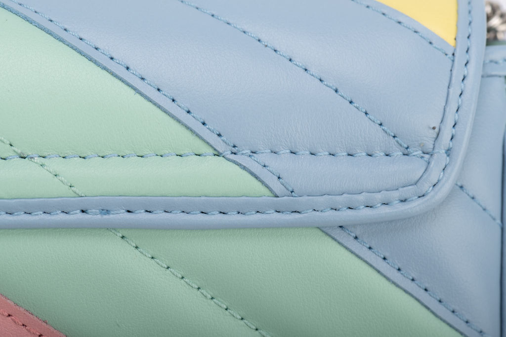 Gucci NIB Lim. Ed. Rainbow Marmont Bag