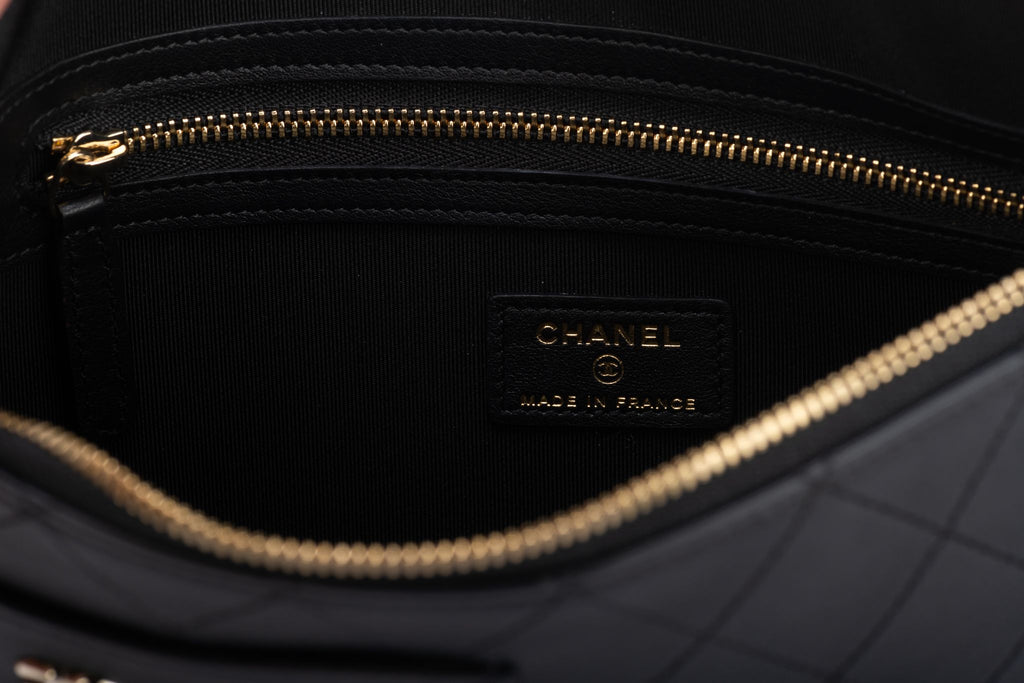 Chanel BNIB Black Quilted Clutch