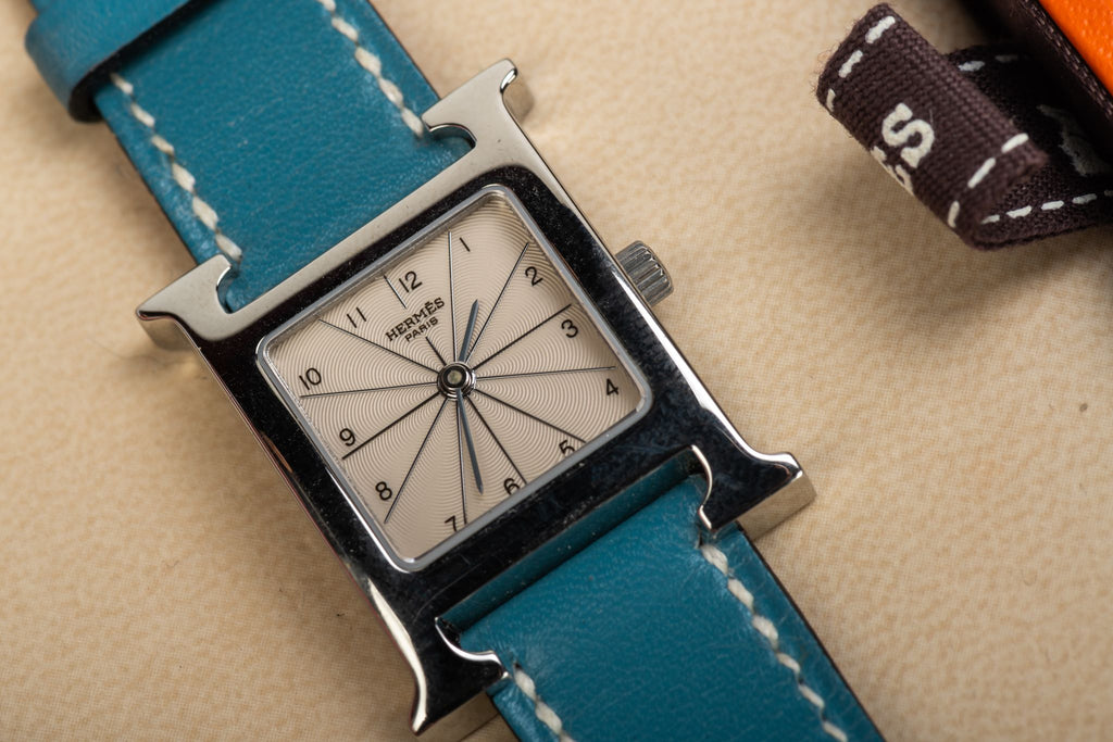 Hermès Swift 25 mm Heure H Hour Watch