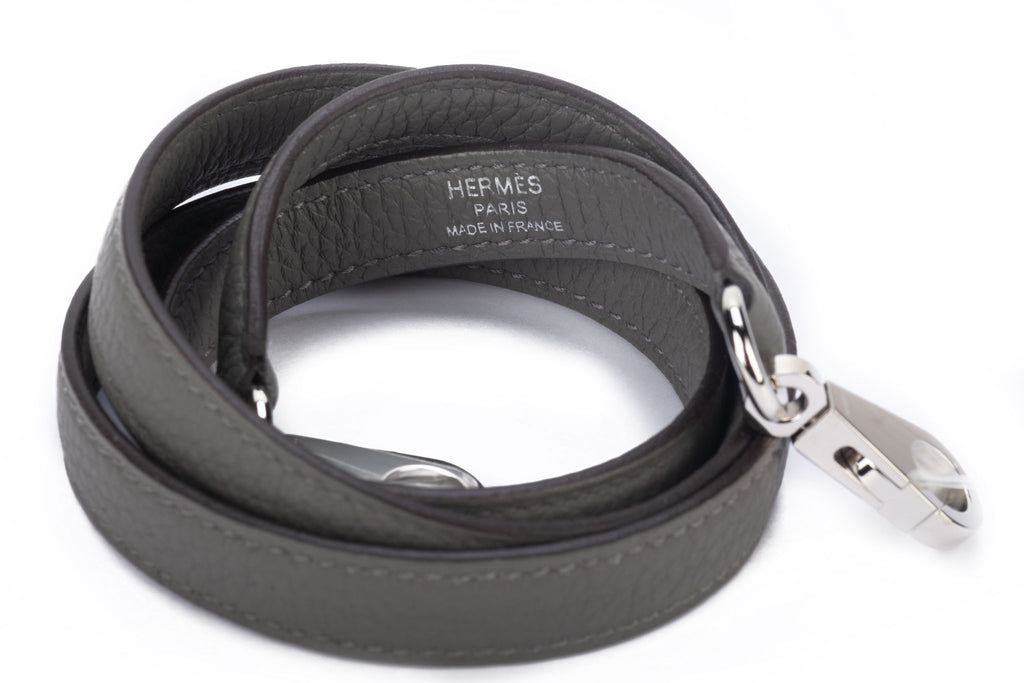 Hermes NIB Kelly 25 Retour Vert De Gris