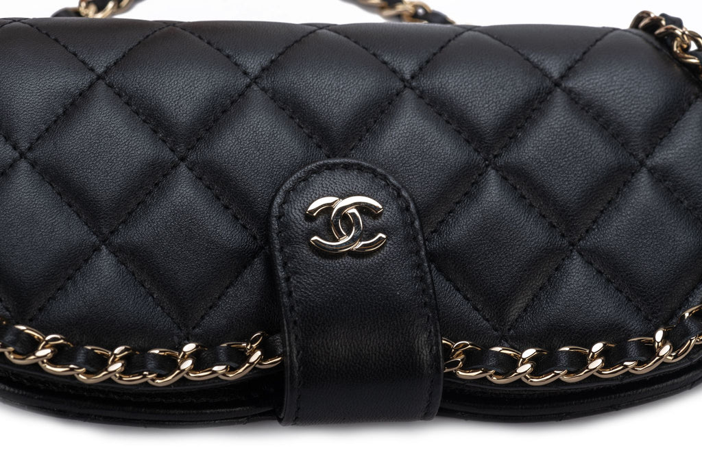 Chanel BNIB Black Sunglasses Case /Bag