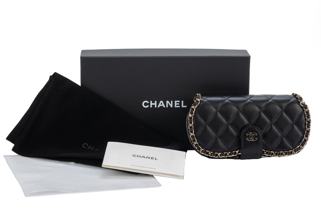 Chanel BNIB Black Sunglasses Case /Bag