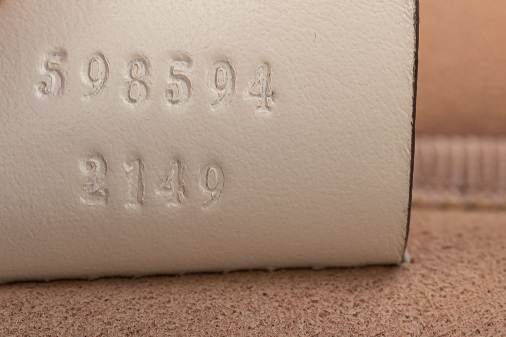 Gucci New Mini Cream Marmont Backpack