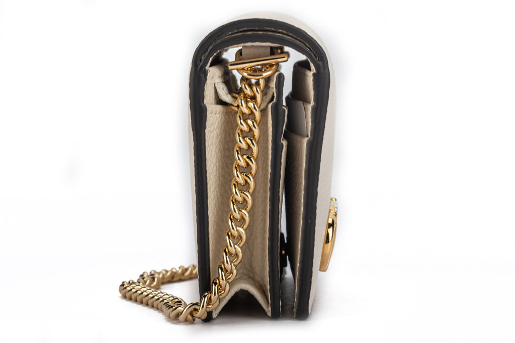 Gucci New Cream Mini Bag Cream Leather