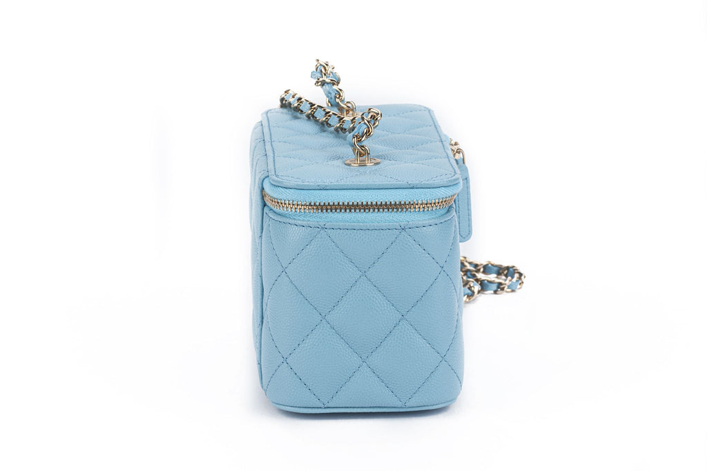 Chanel New 2022 Celeste Small Trunk Bag