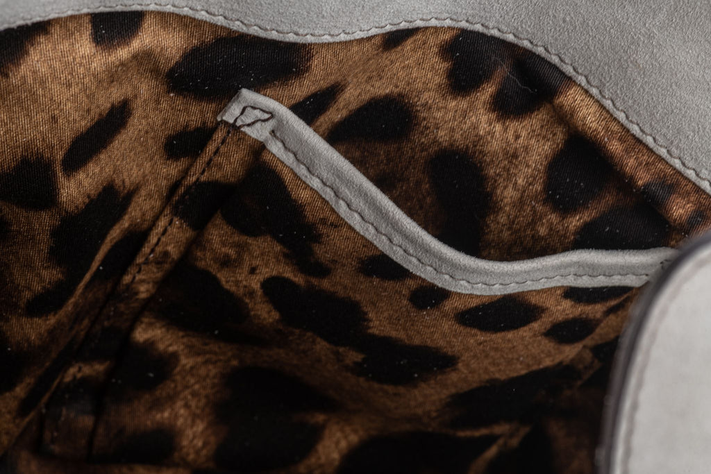 Dolce Gabbana New Large Straw Cream Bag