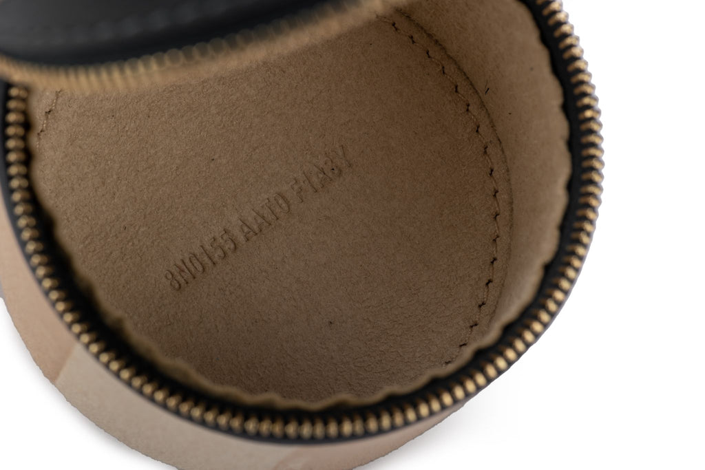 Fendi NIB  Striped Travel Jewelry Case