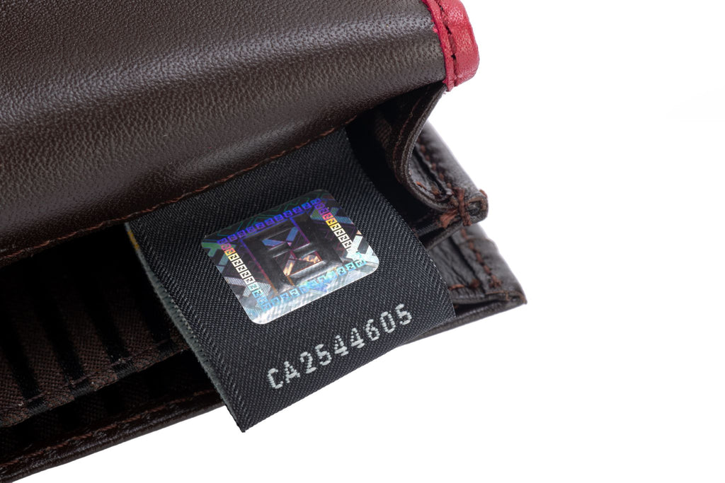 Fendi NIB Burgundy Veal Wallet