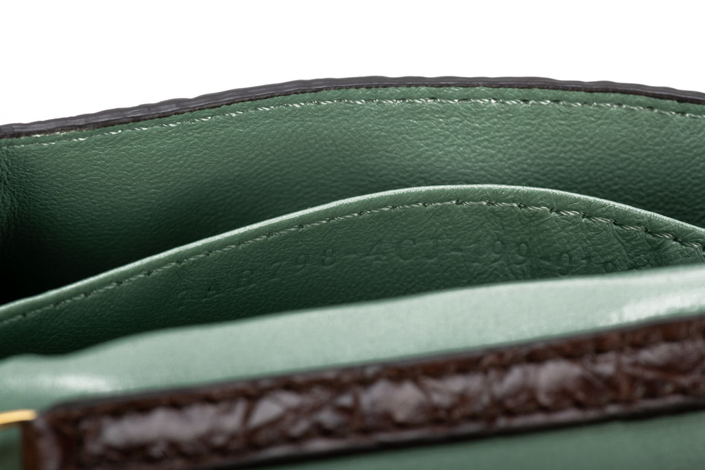 Fendi New Nano Baguette Brown Cayman