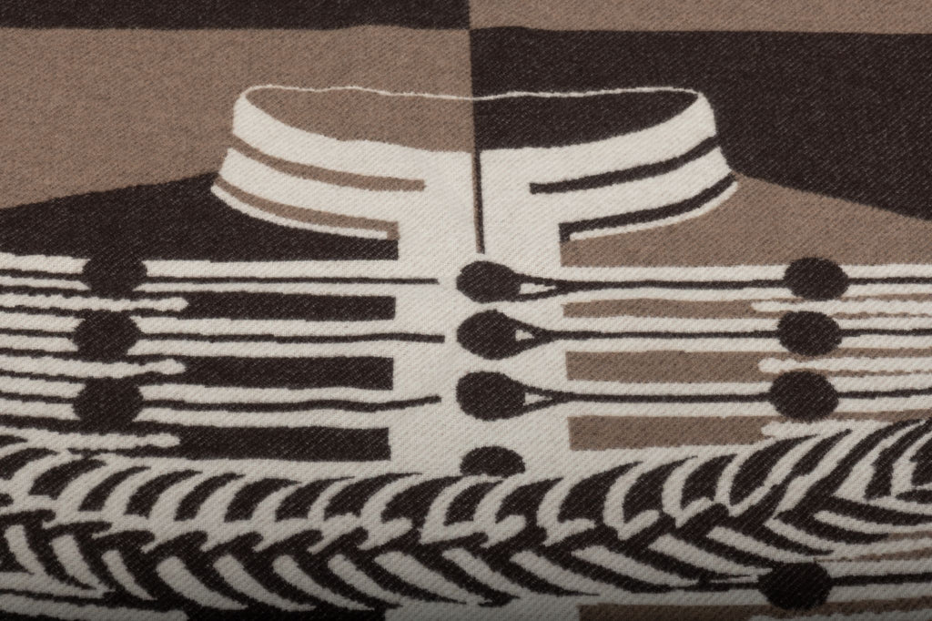 Hermes BNIB Brandebourg Etoupe Blanket