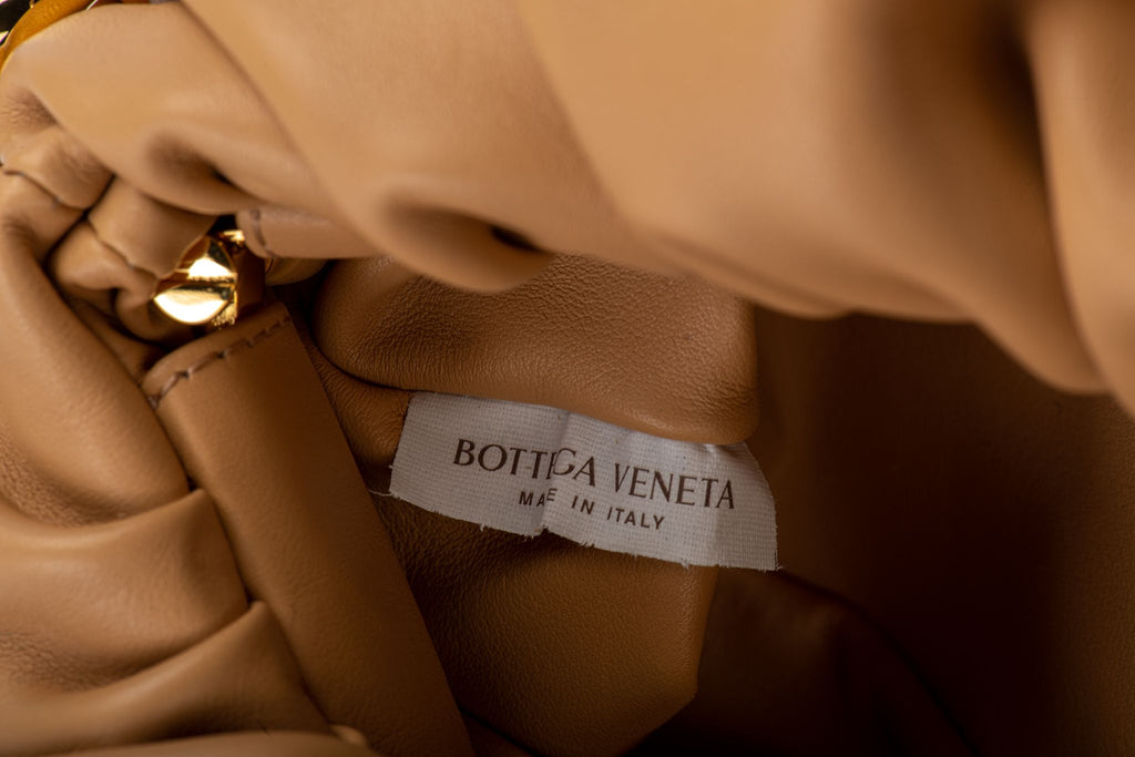 Bottega Veneta Almond Teen Chain Pouch