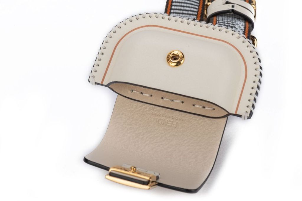 Fendi Micro Necklace Bag Nata BNIB