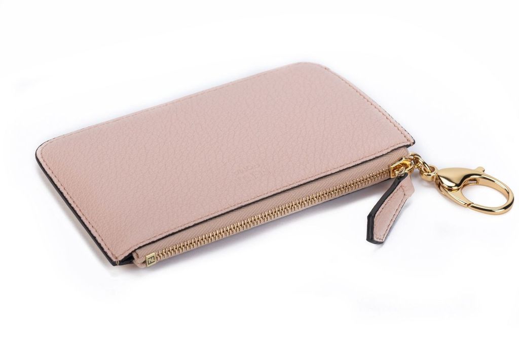 Fendi Card Case Powder Pink Gold