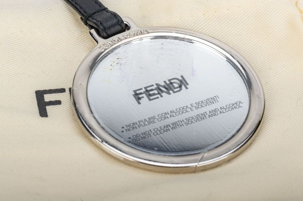 Fendi New Monster Key Ring Yellow