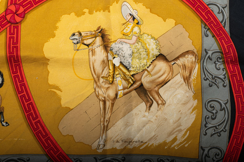 Hemres J de fougerolle Silk Scarf