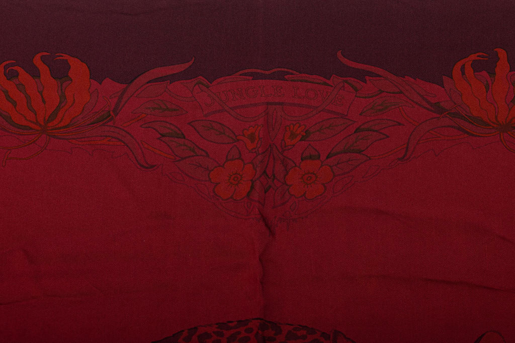 Hermès Lim.Ed. Dye Jungle Love Scarf