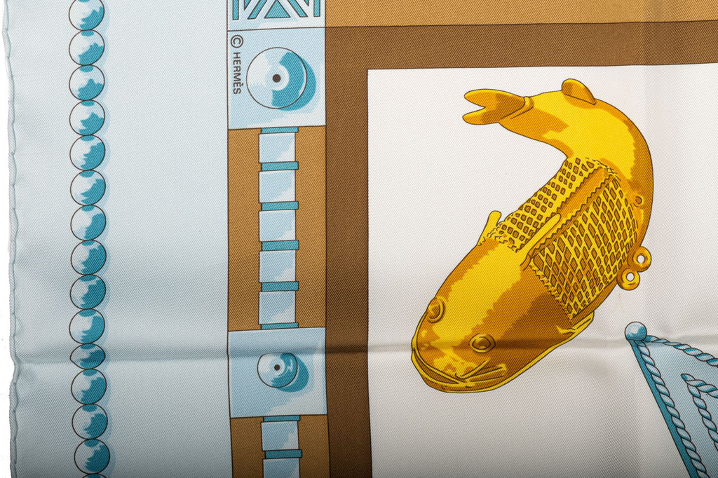 Hermès Cuillers d'Afrique Scarf Latham