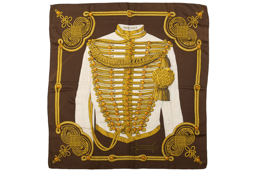 Hermès Brandebourgs Scarf by Caty Latham