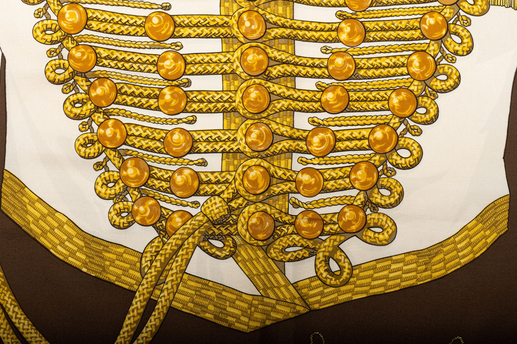 Hermès Brandebourgs Scarf by Caty Latham