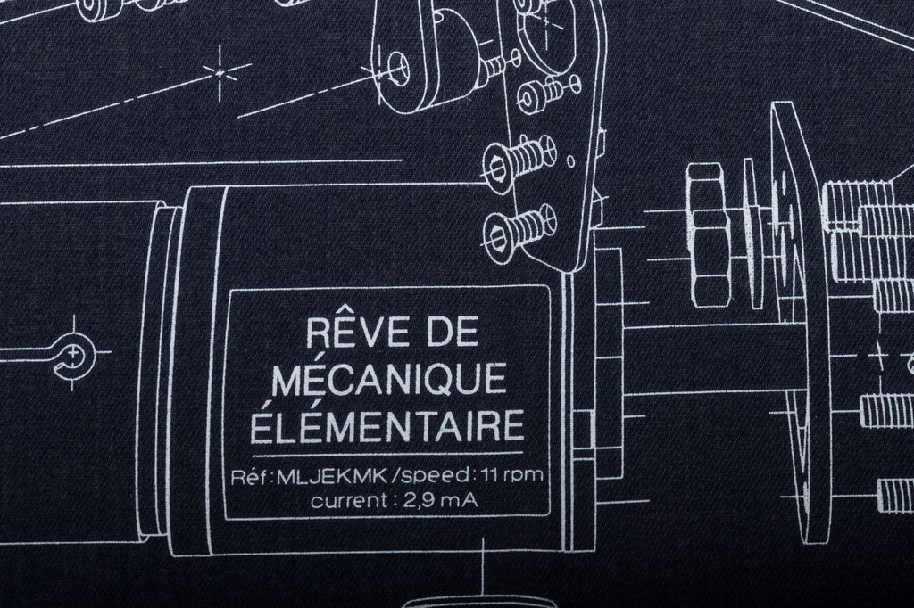 Hermes Reve de Mecanique Cotton Scarf