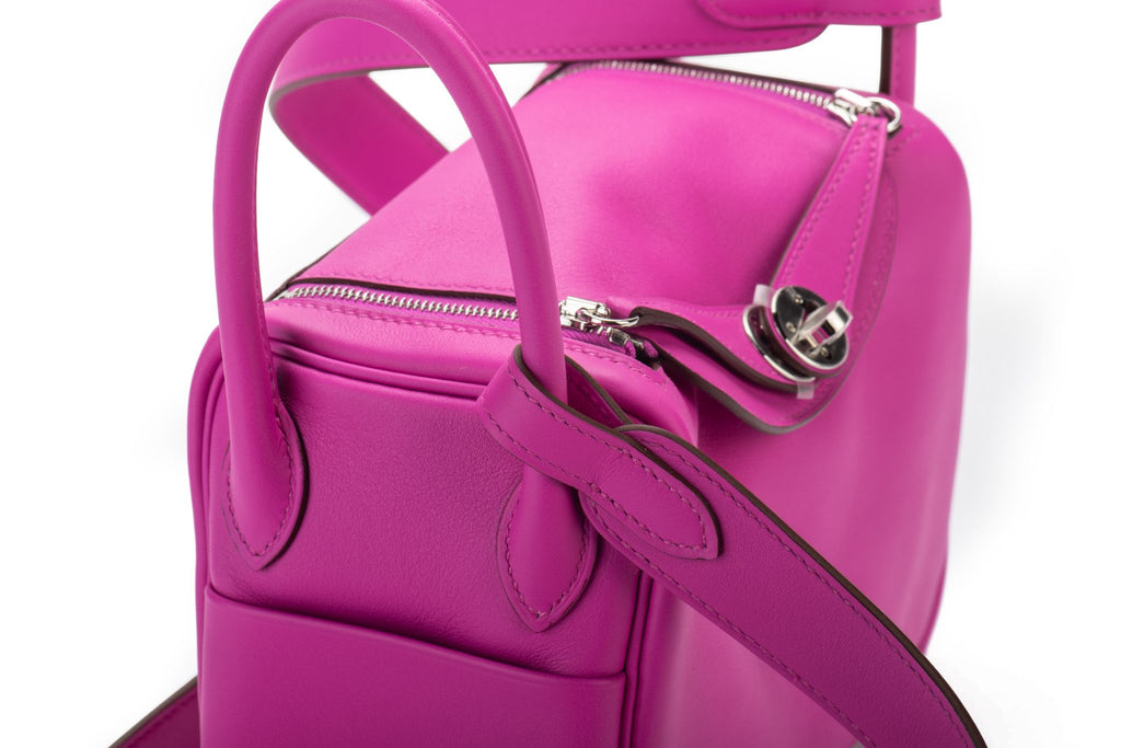 Hermes Mini Lindy Magnolia Swift BNIB