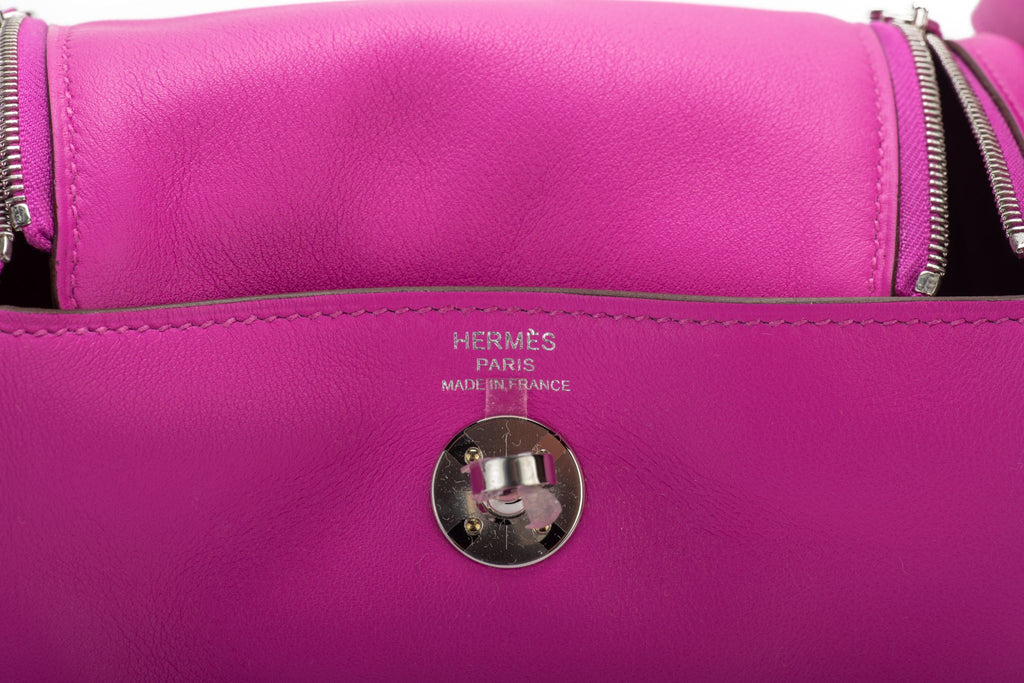 Hermes Mini Lindy Magnolia Swift BNIB