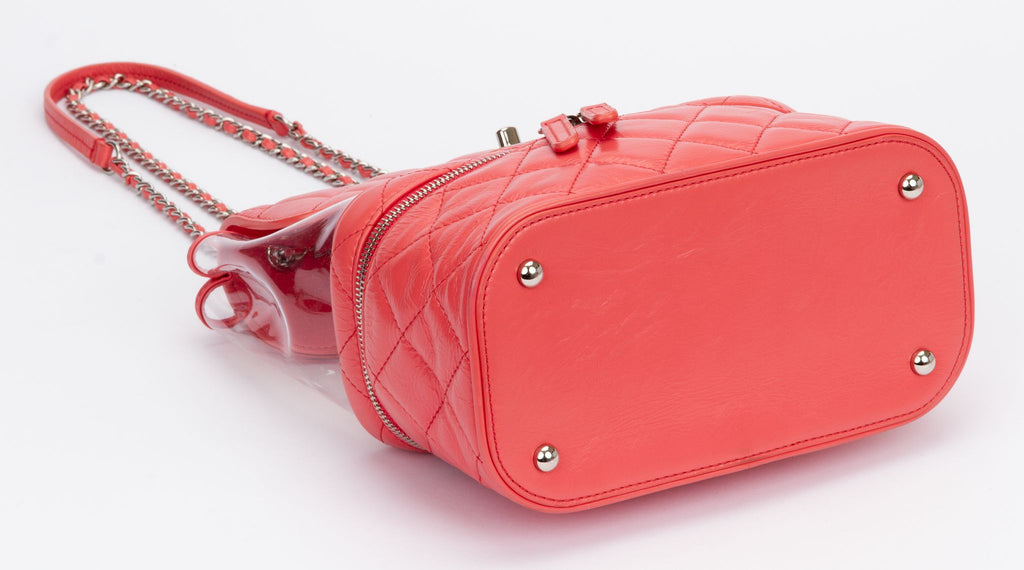 Chanel Pink Pvc Shoulder Tote Bag