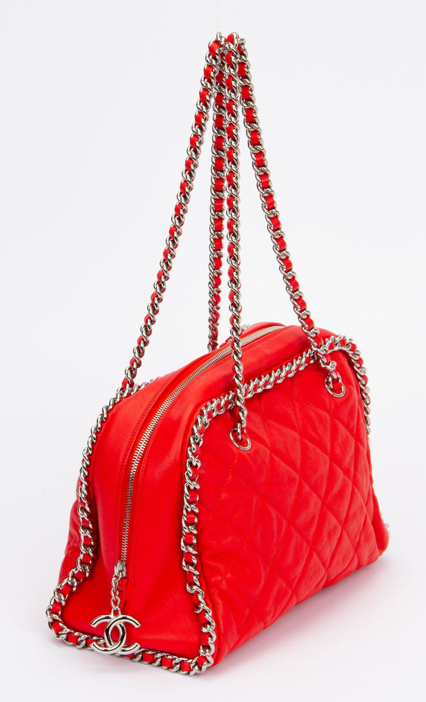 Chanel Red Chain Aorund Shoulder Bag
