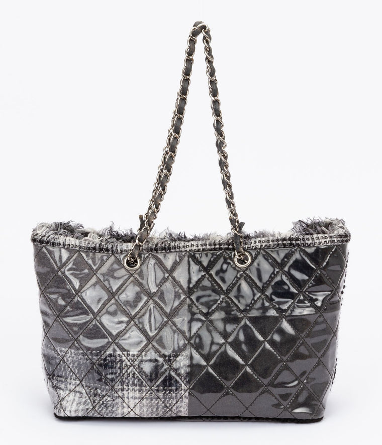 Chanel Large Fantasy Tweed Quilted Tote