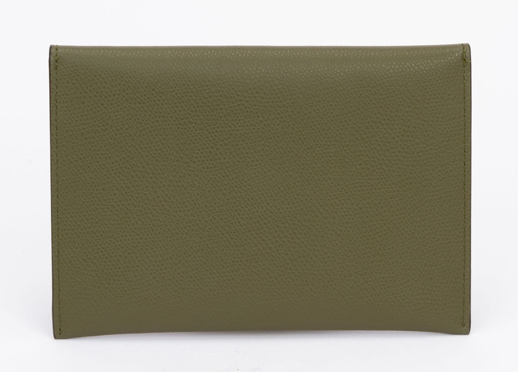 Fendi Envelope Pouch Green Medium