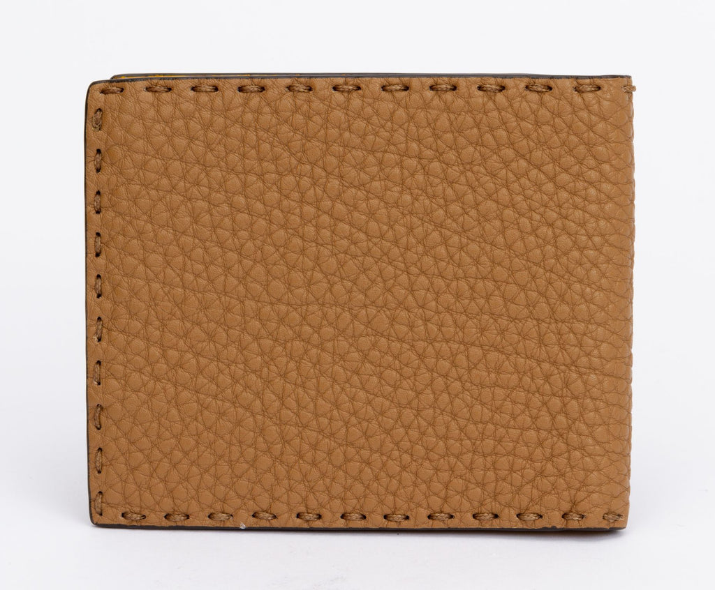 Fendi Bifold Wallet Brown/Yellow