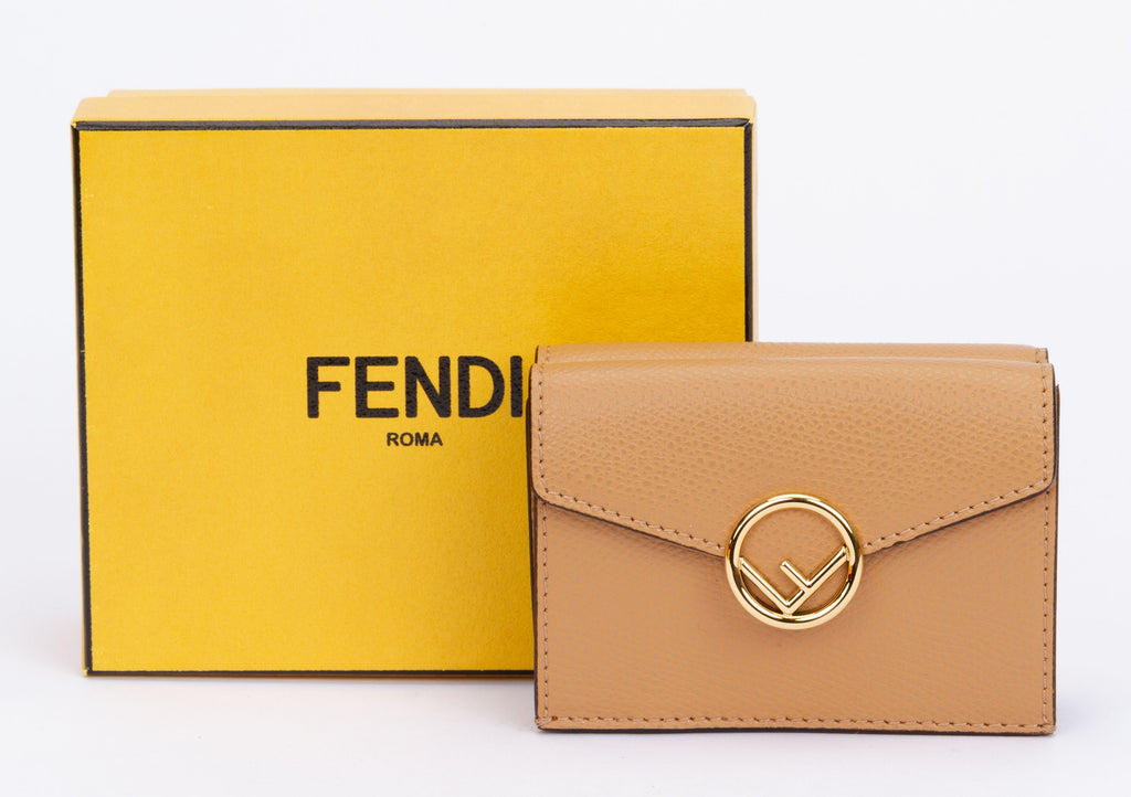 Fendi BNIB Beige Wallet