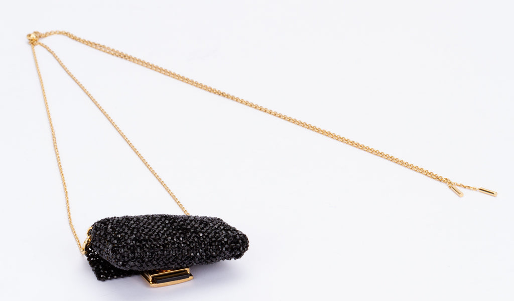 Fendi Micro Seabeads Baguette Necklace
