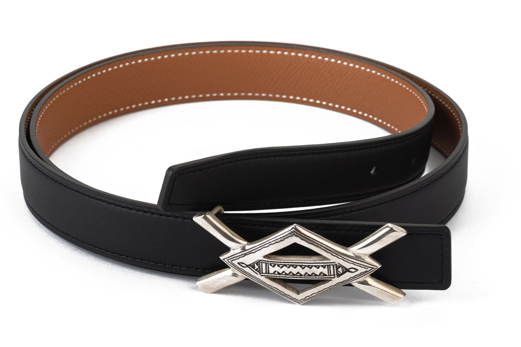 Hermès BNIB Reversible Tuareg Thin Belt
