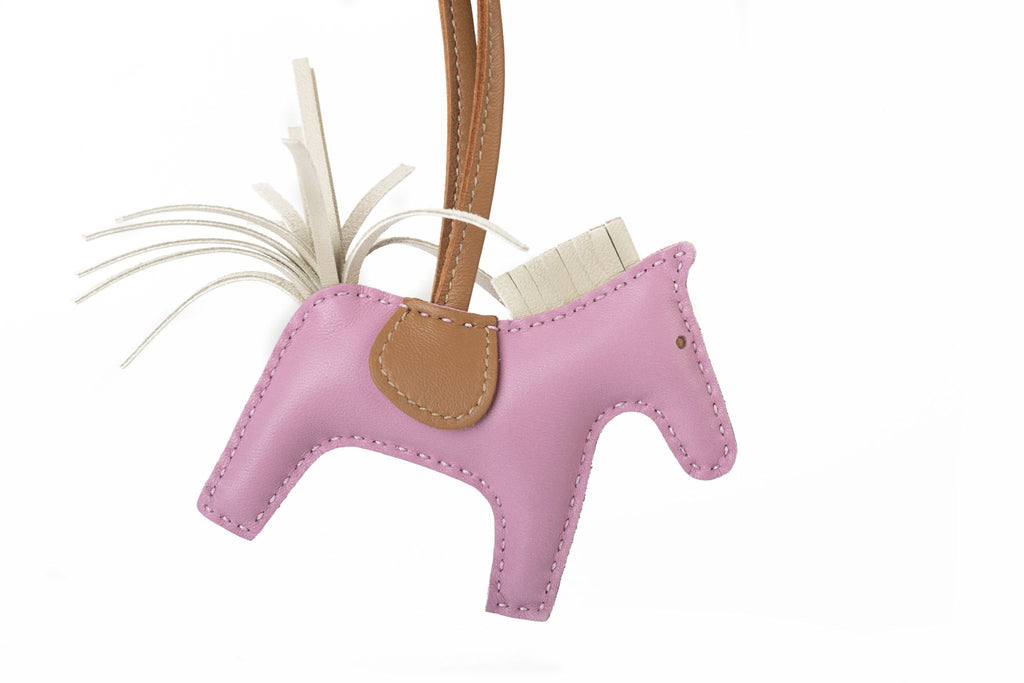 Hermès NIB Roddeo Sm Mauve Sesame