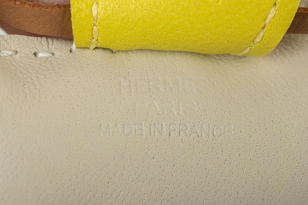 Hermès BNIB SM Rodeo Charm Craie