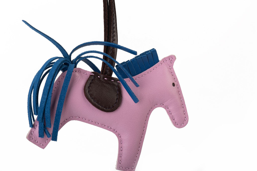 Hermès BNIB Rodeo Small Mauve Blue