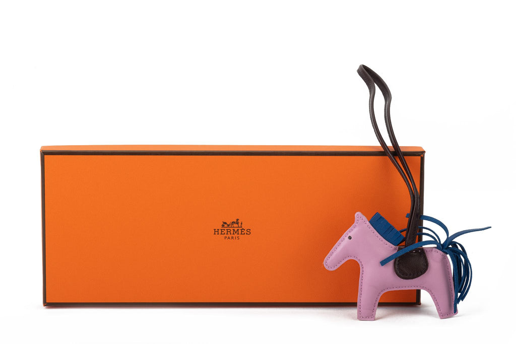Hermès BNIB Rodeo Small Mauve Blue