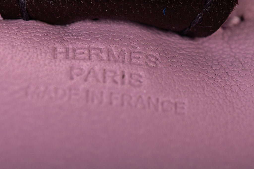 Hermès BNIB Rodeo Small Mauve Blue