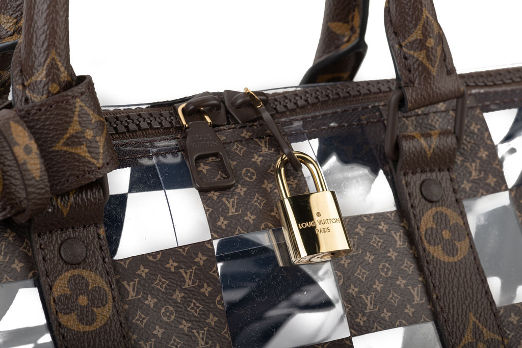 Vuitton BNIB Monogram Chess Keepall 50