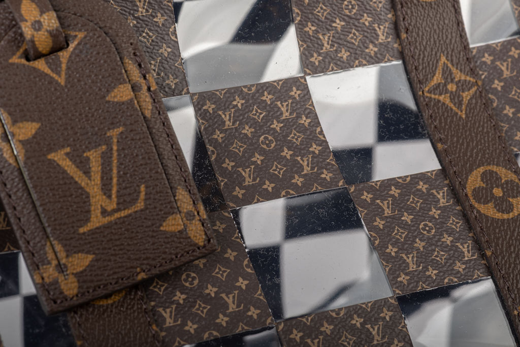 Vuitton BNIB Monogram Chess Keepall 50
